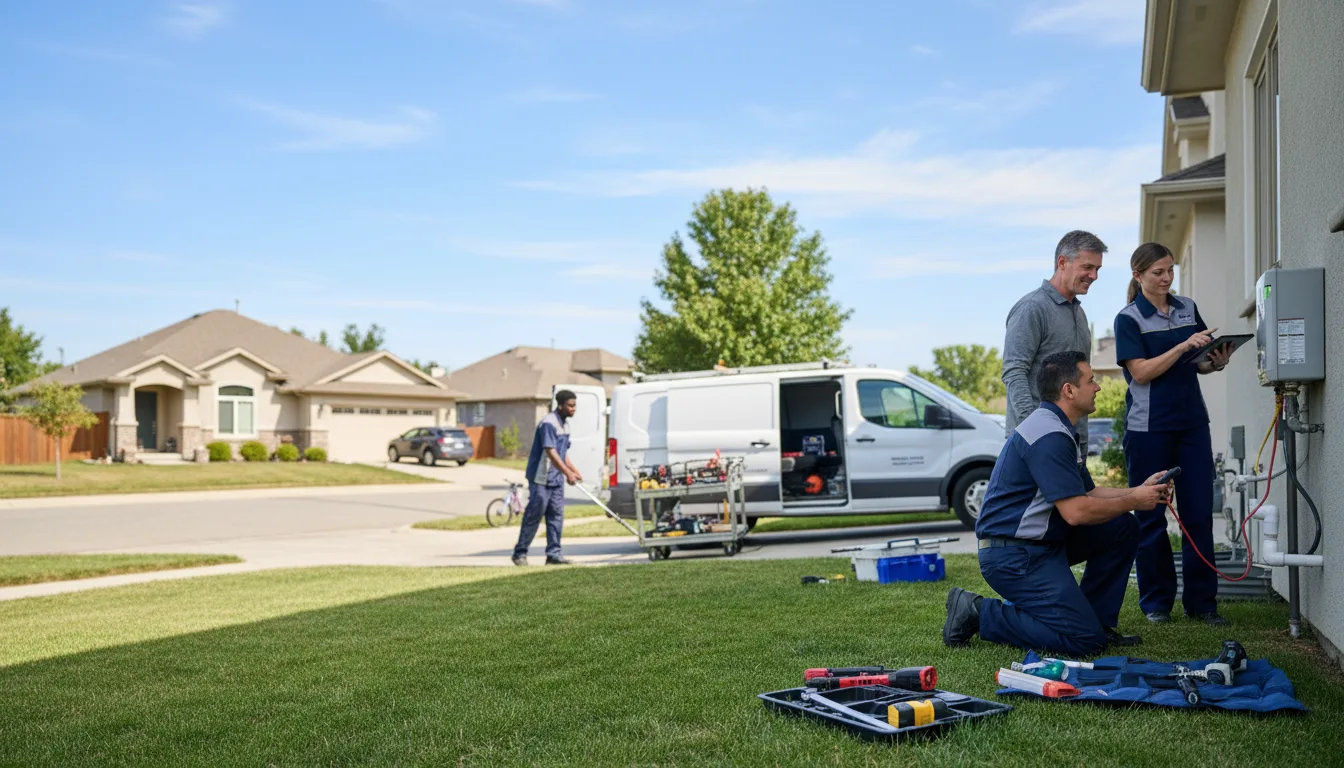 Tankless water heater service in Findlay, OH